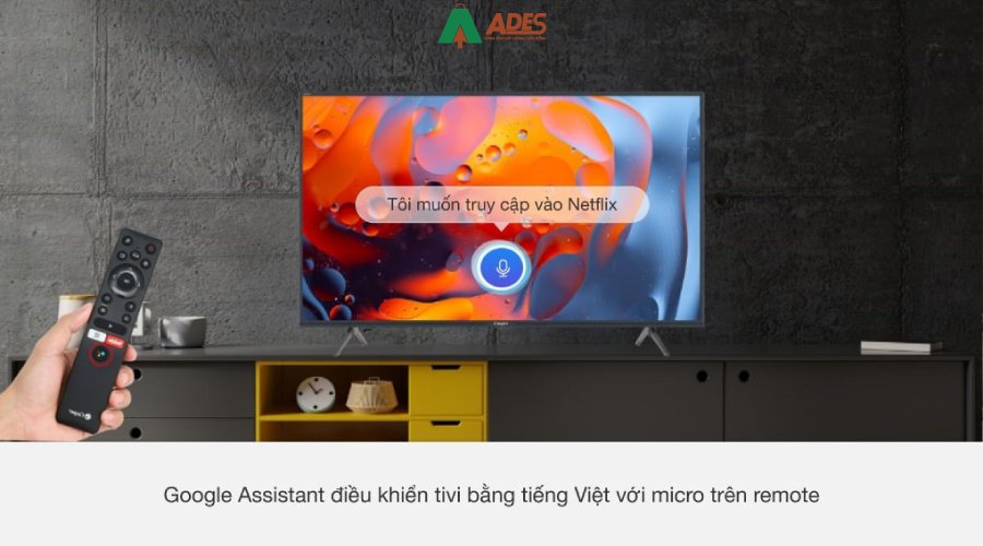 Dieu khien tro ly ao Google Assistant bang giong noi tieng Viet