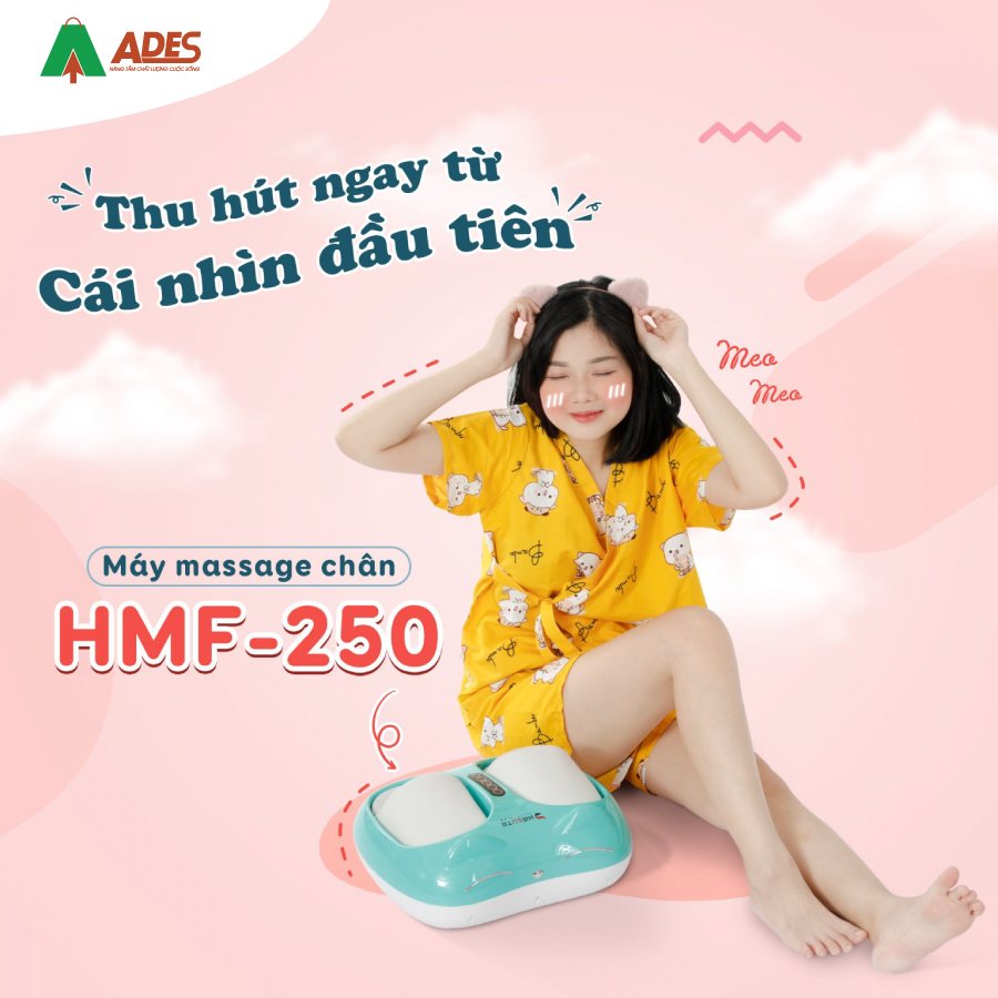 Loi ich khi su dung May Massage Chan Da Nang Hasuta HMF 250